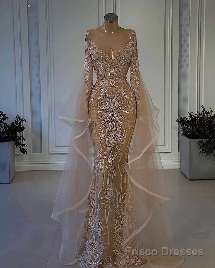 wedding dress long prom dress, evening dress Main image