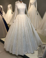 White Long Wedding Dress Formal Dress Prom Dresses
