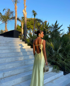 Yellow One Shoulder Prom Dresses, Evening Dress, Floor Length Party Gowns