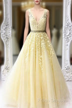 Yellow Formal Prom Dress Formal Dress, Formal Dress, Dance Dress