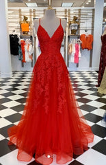 Robe de bal en dentelle rouge, robes de bal, robe de soirée robe de graduation de robe formelle, 2693
